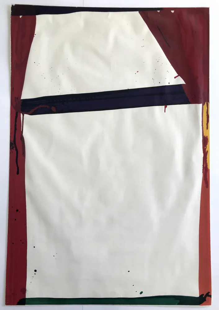 Serigrafia Francis - Sans titre (Lembark 243)