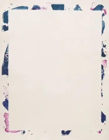 Litografia Francis - Sans Titre (SF 109) 