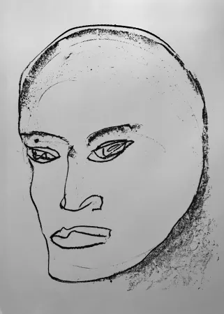 Litografia Francis - Self Portrait