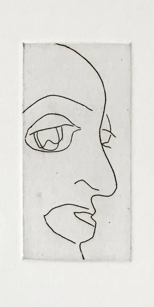 Acquatinta Francis - Self Portrait