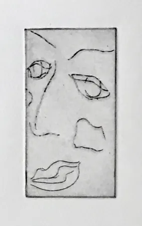 Acquatinta Francis - Self Portrait