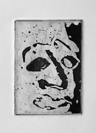 Acquatinta Francis - Self Portrait