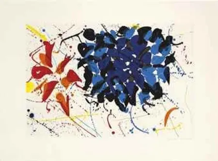 Acquaforte E Acquatinta Francis - Untitled Blue