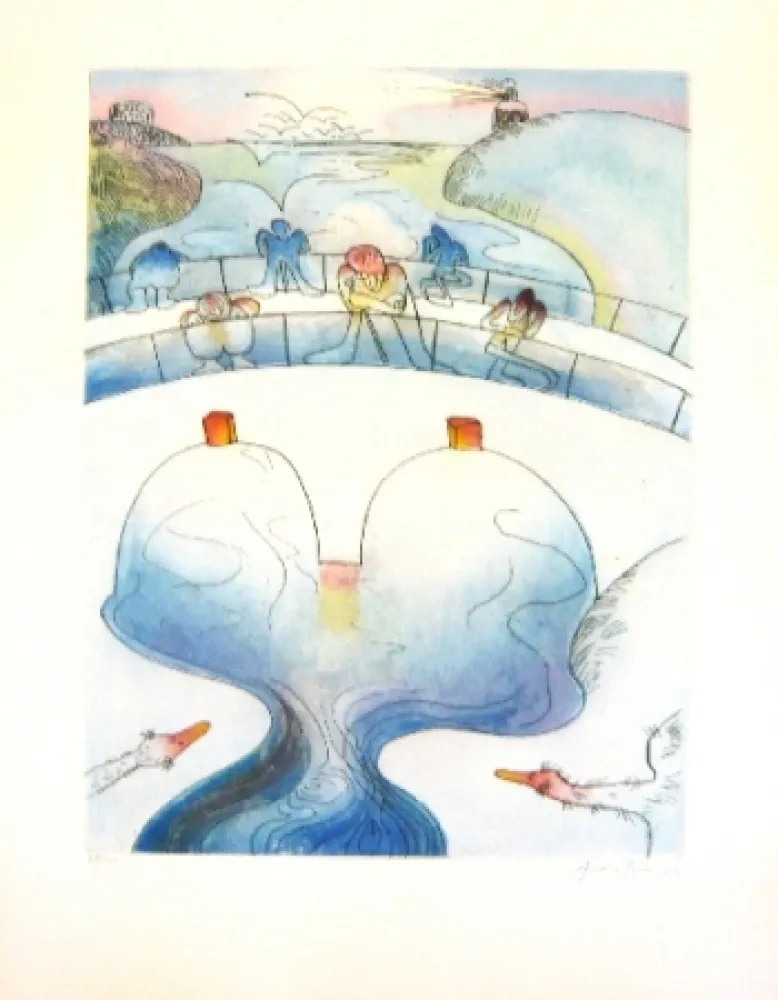 Acquaforte E Acquatinta François - Sans titre 3