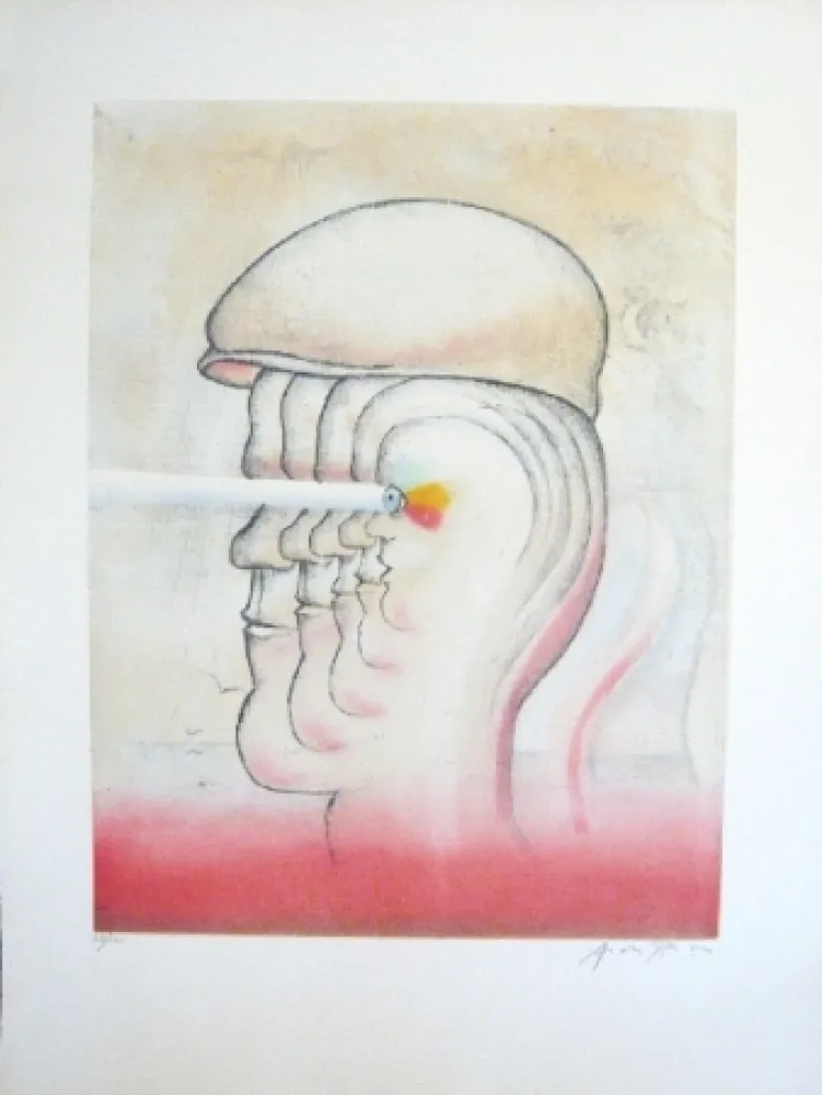 Acquaforte E Acquatinta François - Sans titre 4