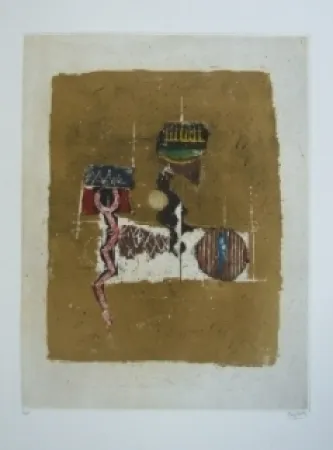 Incisione Friedlaender - Composition 27