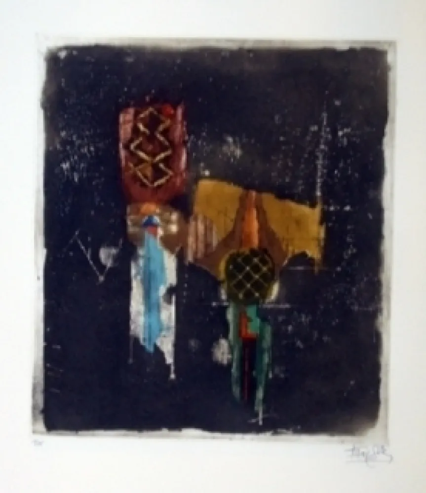 Incisione Friedlaender - Composition 37