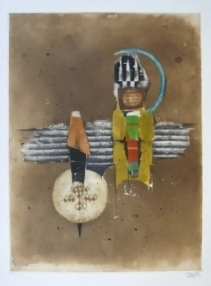 Incisione Friedlaender - Composition 5