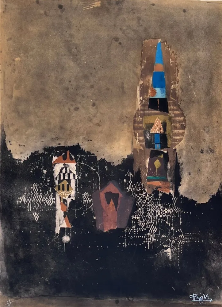 Incisione Friedlaender - Composition III 