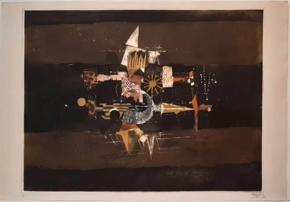 Incisione Friedlaender - Contrepoints 