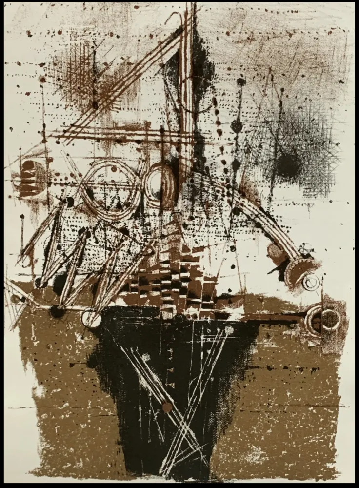 Litografia Friedlaender - Les Oiseaux 