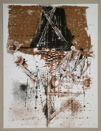 Litografia Friedlaender - Les oiseaux