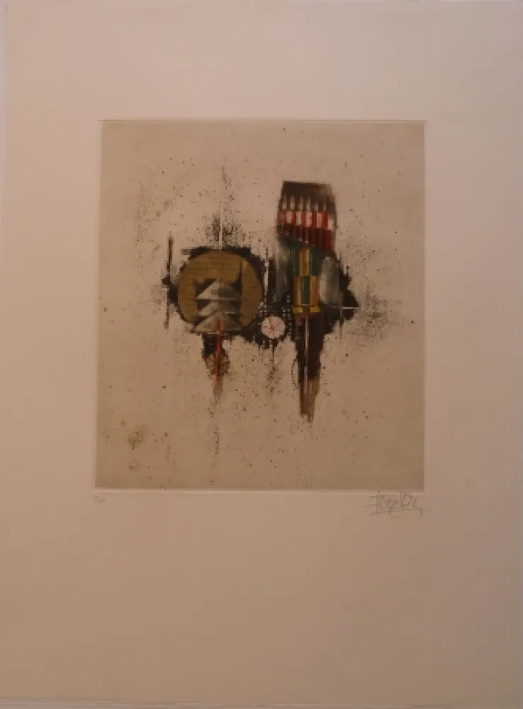 Incisione Friedlaender - Meditation II