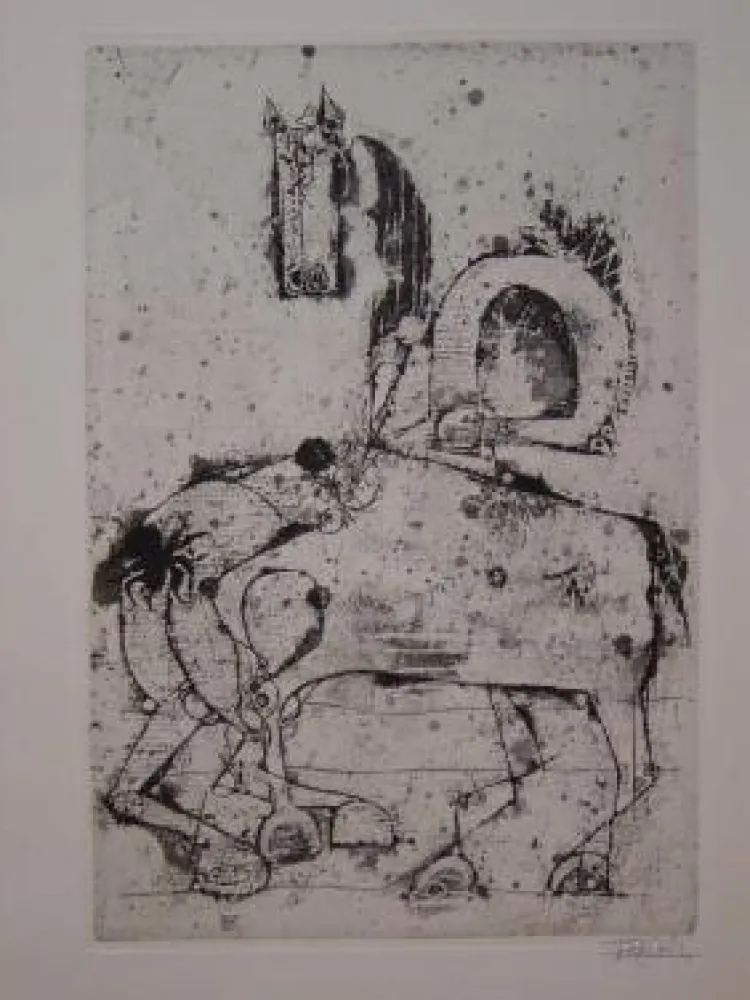 Acquaforte E Acquatinta Friedlaender - Petit Bestiaire