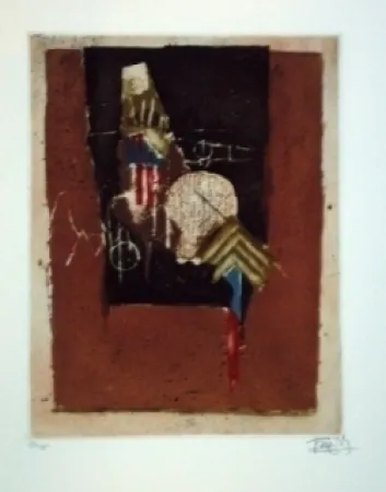 Incisione Friedlaender - Pour un herbier nocturne III