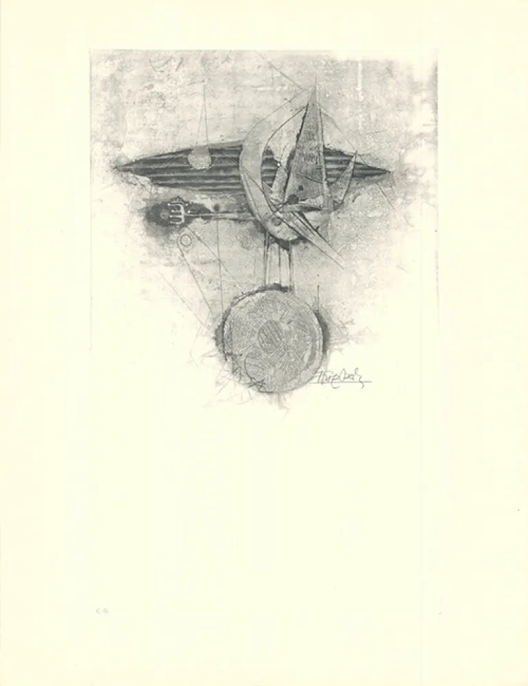 Acquaforte E Acquatinta Friedlaender - Trois oiseaux I