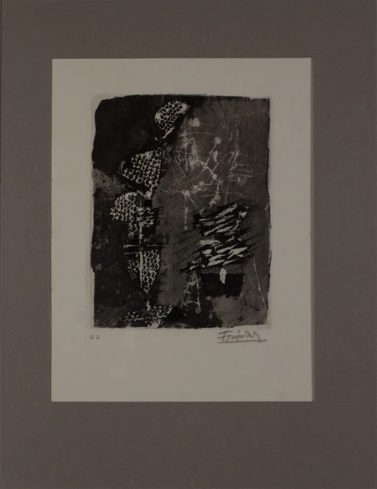 Acquaforte Friedlaender - Untitled from 'Avanguardia internazionale', vol. 4