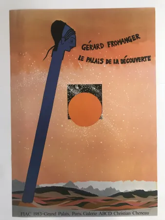 Manifesti Fromanger - Fiac 83 / Galerie ABCD