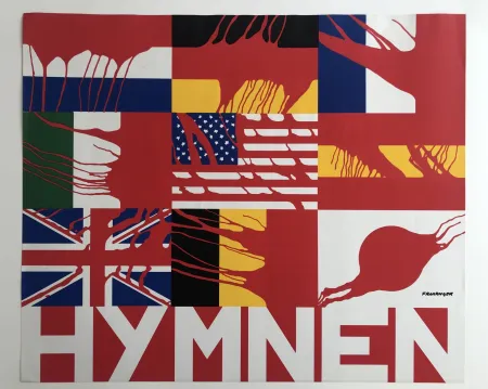 Serigrafia Fromanger - Hymnen