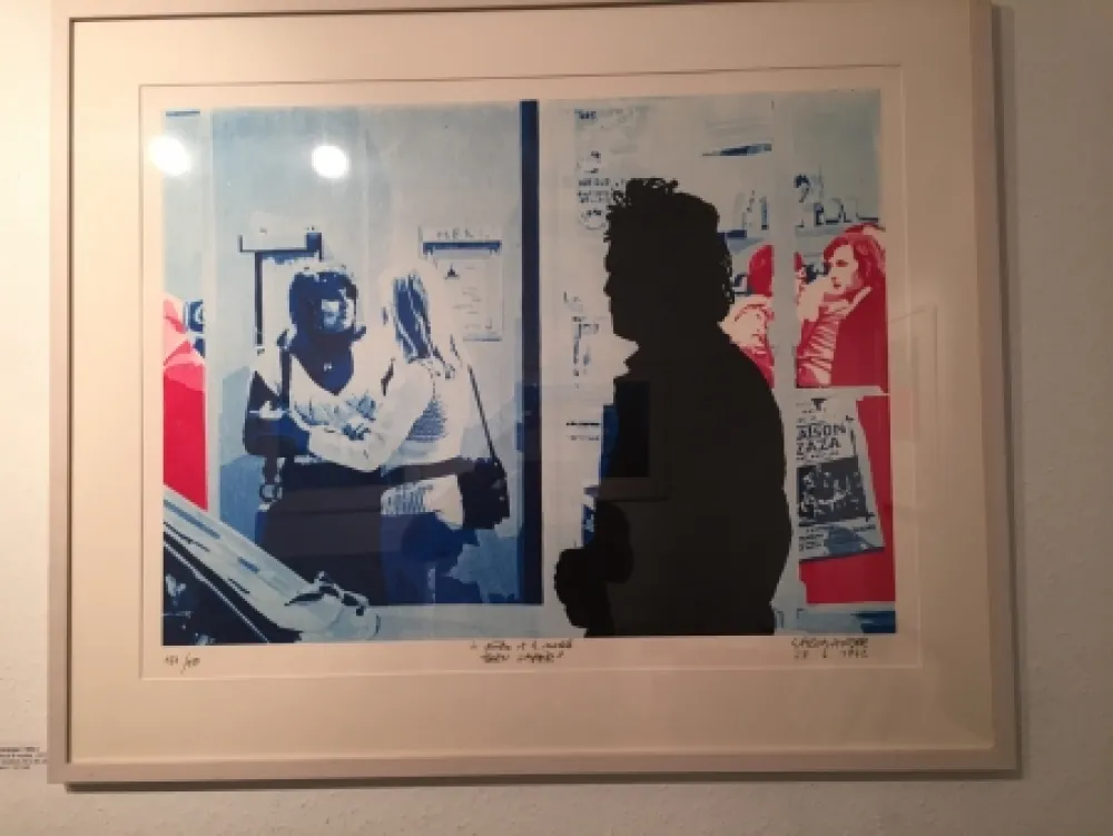 Serigrafia Fromanger - Série: Le peintre et le modèle 