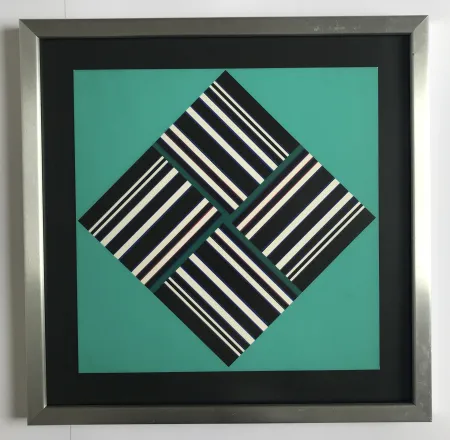 Serigrafia Fruhtrunk - Seh-Übung (d'après Dschuang Dsi)