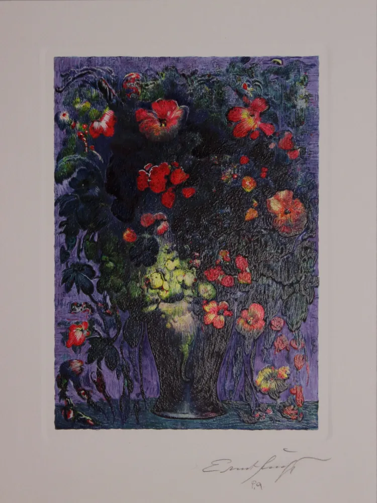 Serigrafia Fuchs - Fiori