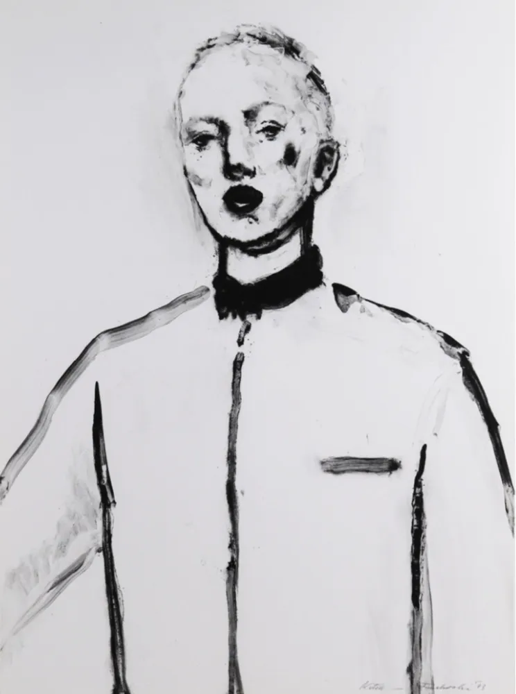 Litografia Funakoshi - The Frozen Throat