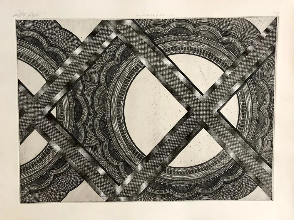 Acquatinta Gachnang - L’univers de la persécution