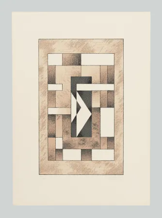 Serigrafia Galli - Composizione (Tav. C)