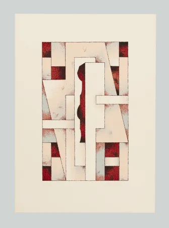 Serigrafia Galli - Composizione (Tav. D)