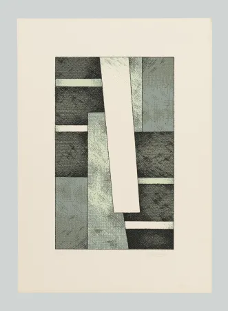 Serigrafia Galli - Composizione (Tav. E)