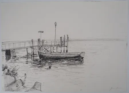 Non Tecnico Gantner - Bretagne : Barque au ponton