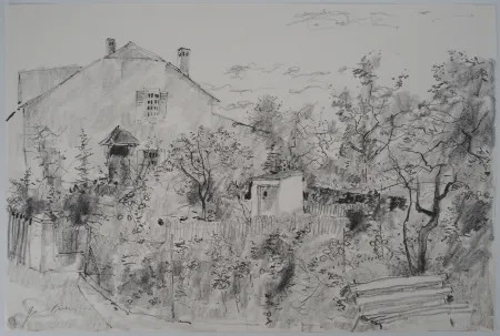 Non Tecnico Gantner - Le jardin en fleur au printemps