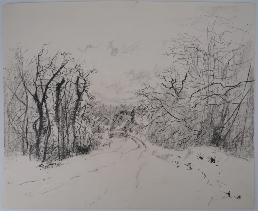 Non Tecnico Gantner - Paysage enneigé des Vosges, c