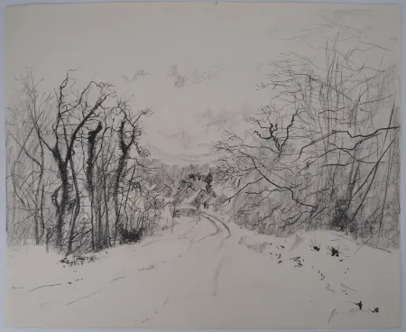 Non Tecnico Gantner - Paysage enneigé des Vosges, c