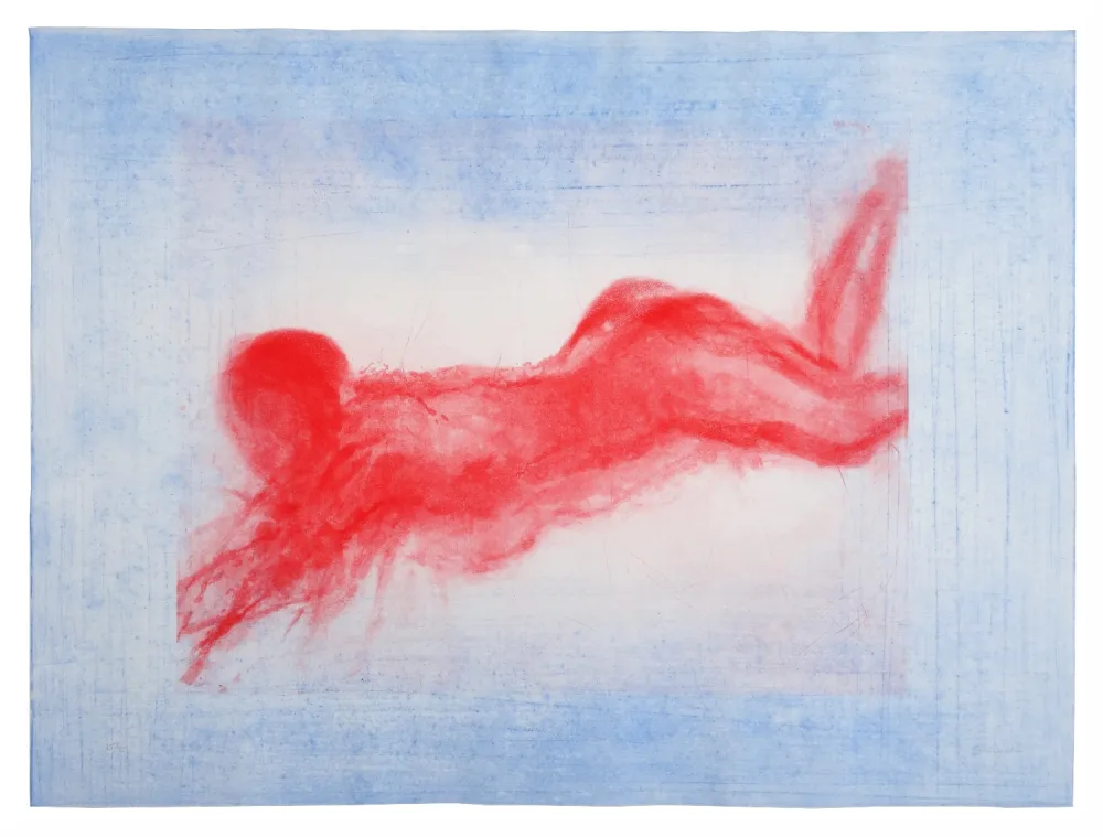 Incisione Garache - Bleue III