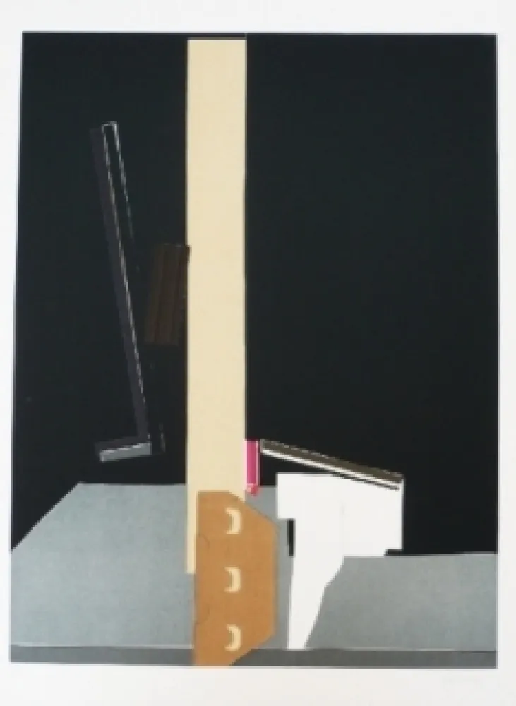 Litografia Garcia Ponce - Composition 11