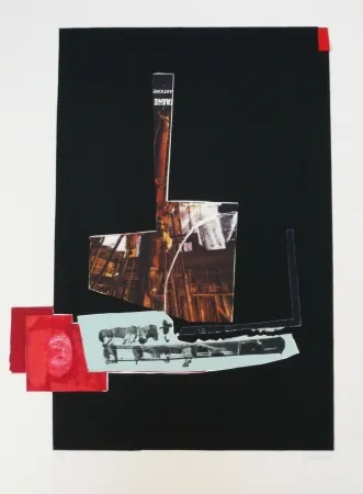 Litografia Garcia Ponce - Composition 7