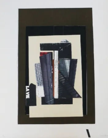 Litografia Garcia Ponce - Composition 9