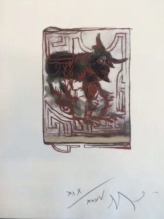 Grafica Numerica Garouste - Sans titre