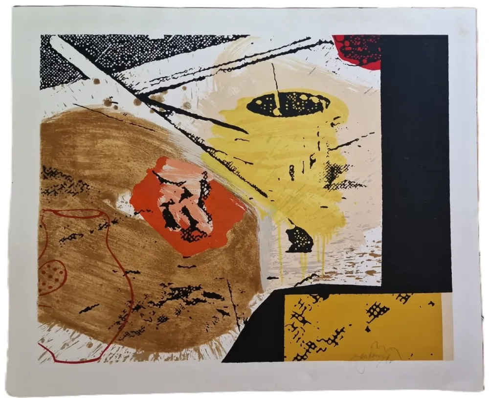 Serigrafia Gaudaire-Thor - Senza titolo