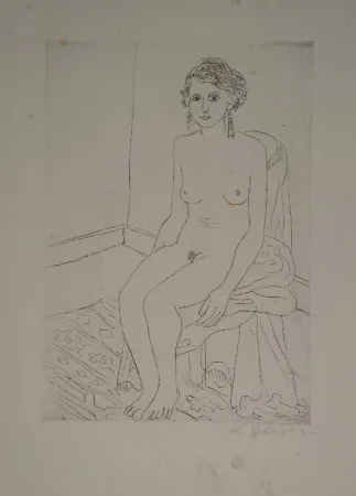 Incisione Geiser - Sitzende