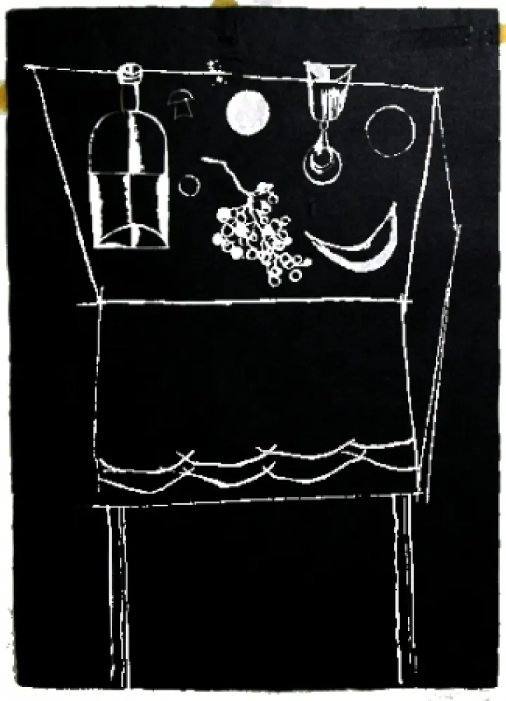 Linoincisione Gentilini - Senza titolo