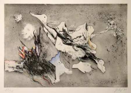 Acquaforte E Acquatinta Gerber - Untitled