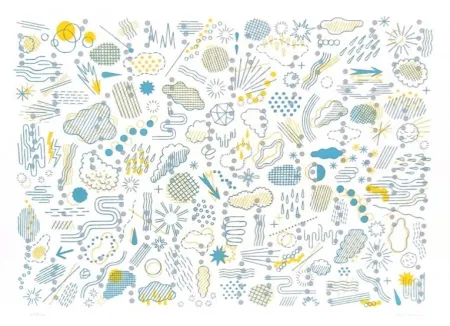 Litografia Gerner - Météore