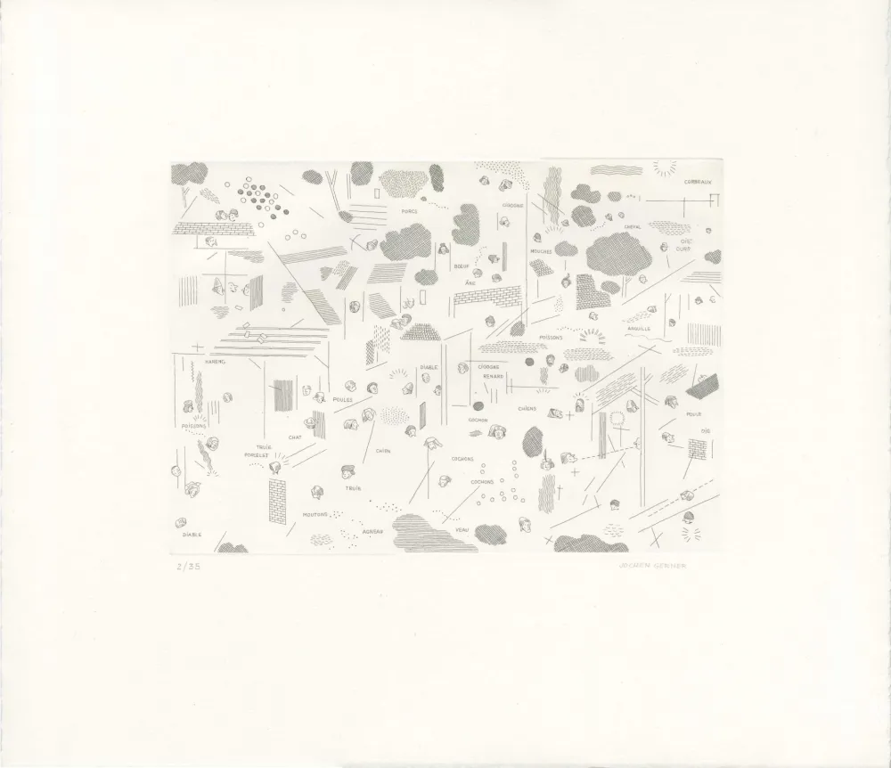 Incisione Gerner - Spreekwoorden