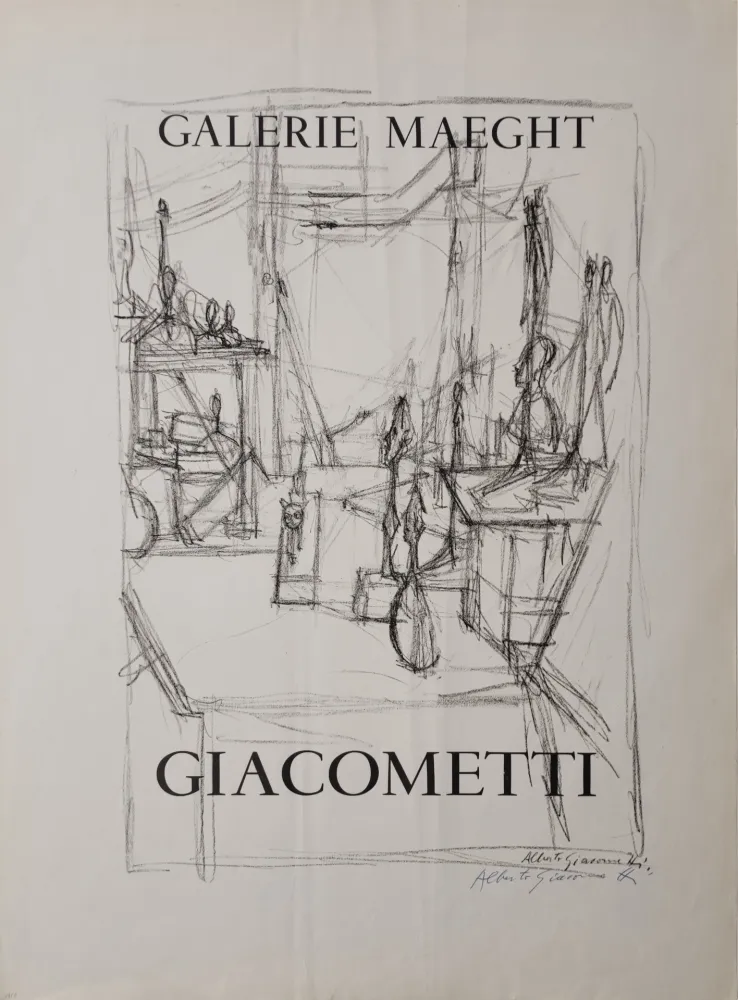 Litografia Giacometti -  