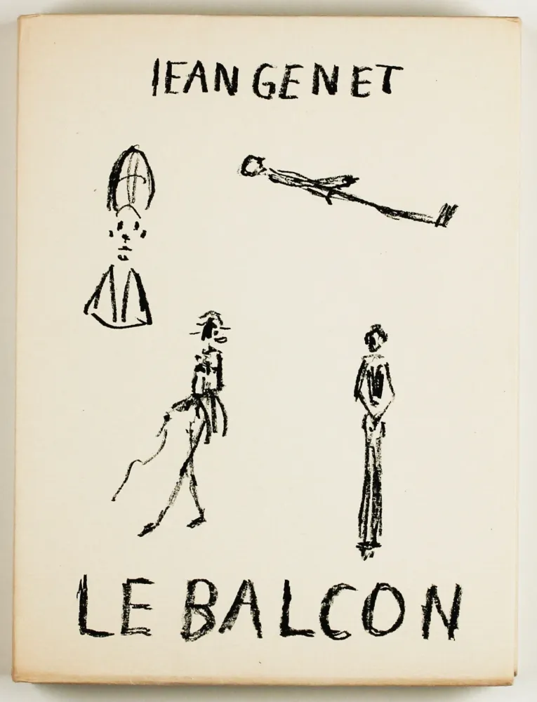 Libro Illustrato Giacometti - Jean Genet - Le Balcon 