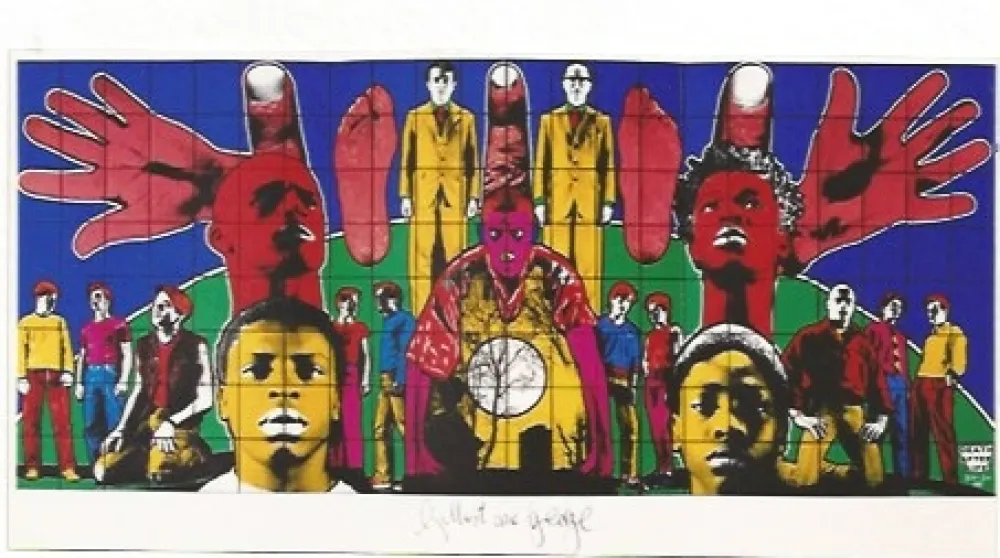 Serigrafia Gilbert & George - Death after Life