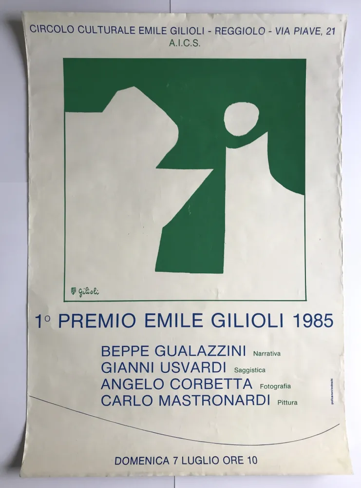 Manifesti Gilioli - Circolo culturale Emilio Gilioli / Reggiolo